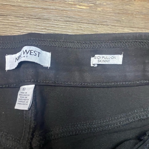 Nine West Women's Heidi Mid-Rise Pull On Skinny Fit Jegging Pants 16 - Picture 5 of 6